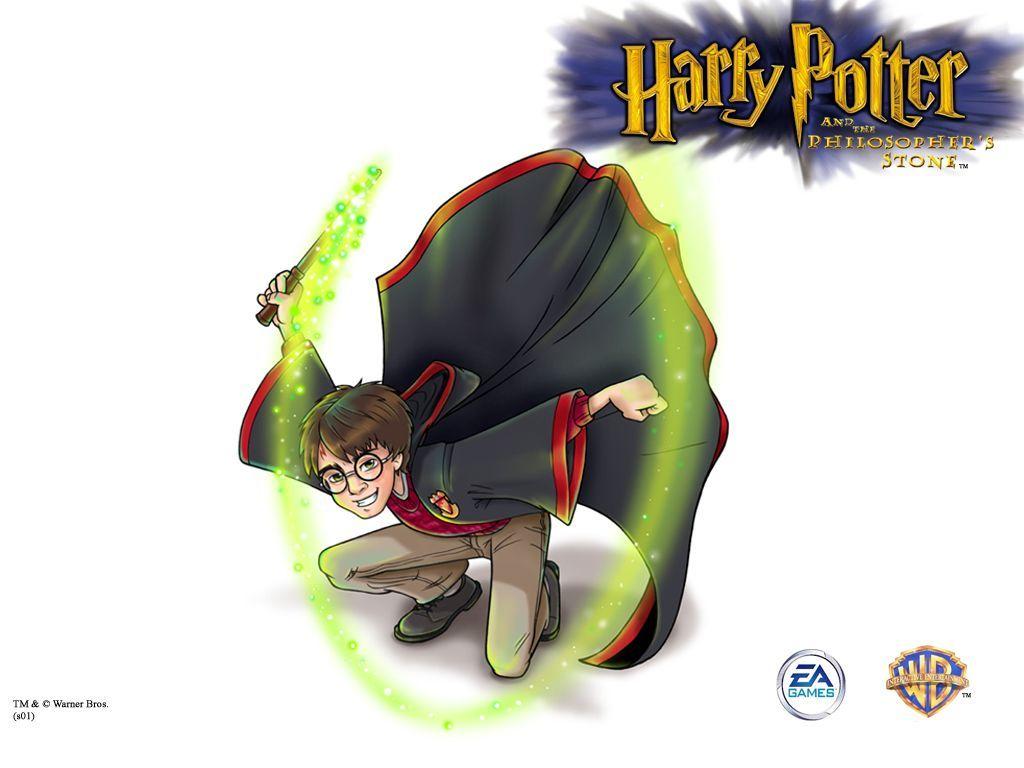 1024x768 Harry Potter and the Sorcerer's Stone (2001) promotional art