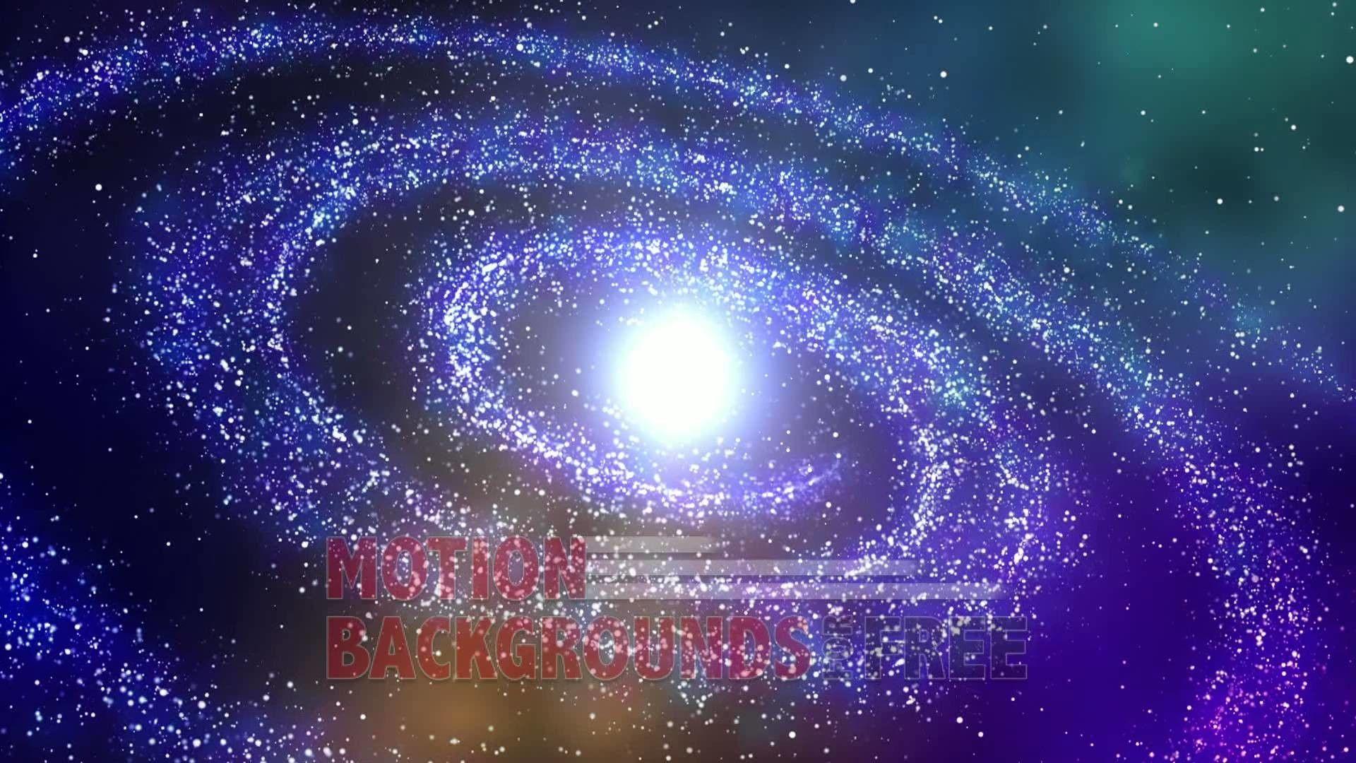 Animated Galaxy Space Background