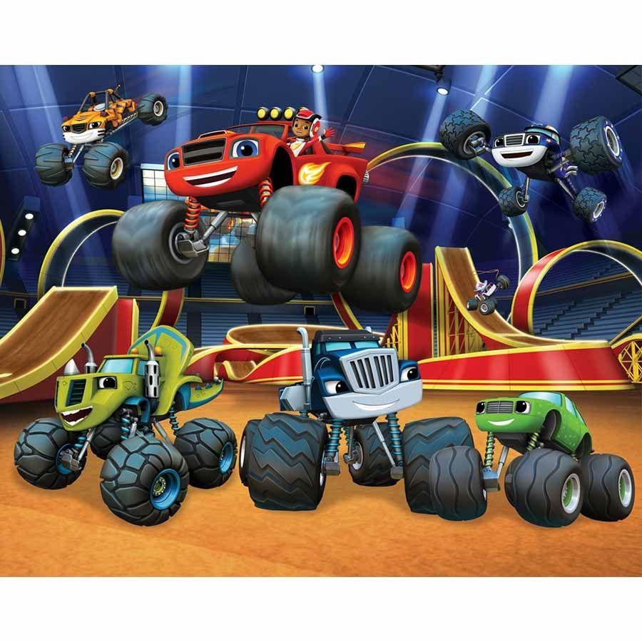 Quente Dos Desenhos Animados Blaze Monster Machines Festa Foto Fundo Blaze  Carros Coloridos Papel De Parede Feliz Aniversário Chá De Fraldas Backdrops  - Panos De Fundo Para Festas - AliExpress