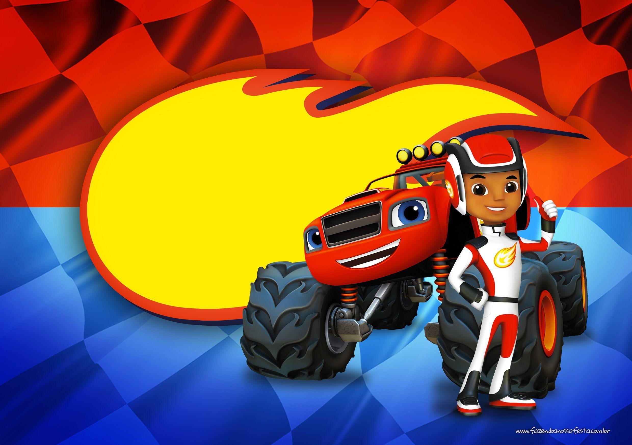 Quente Dos Desenhos Animados Blaze Monster Machines Festa Foto Fundo Blaze  Carros Coloridos Papel De Parede Feliz Aniversário Chá De Fraldas Backdrops  - Panos De Fundo Para Festas - AliExpress