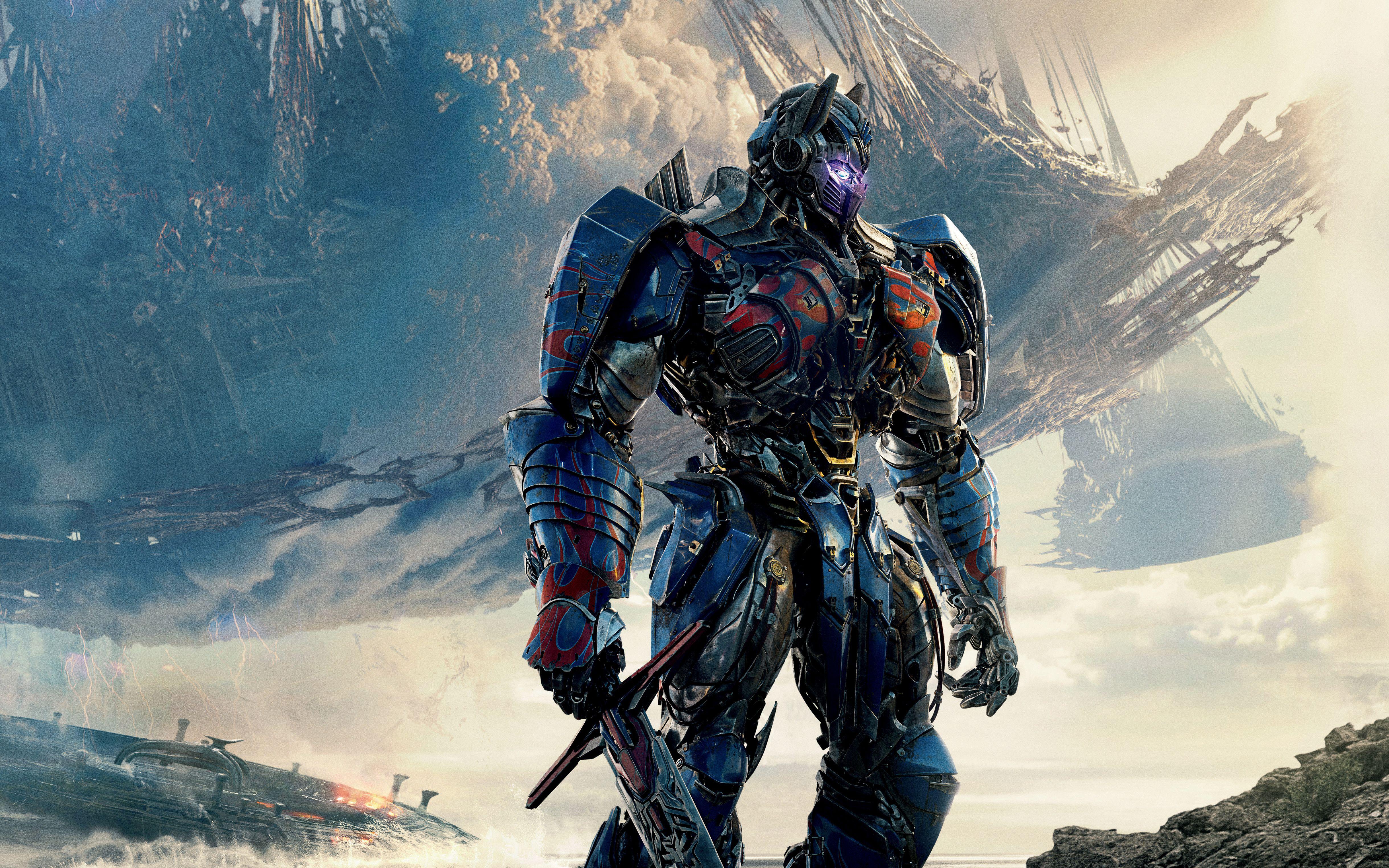 4880x3050 Optimus Prime Transformers The Last Knight Wallpaper. HD