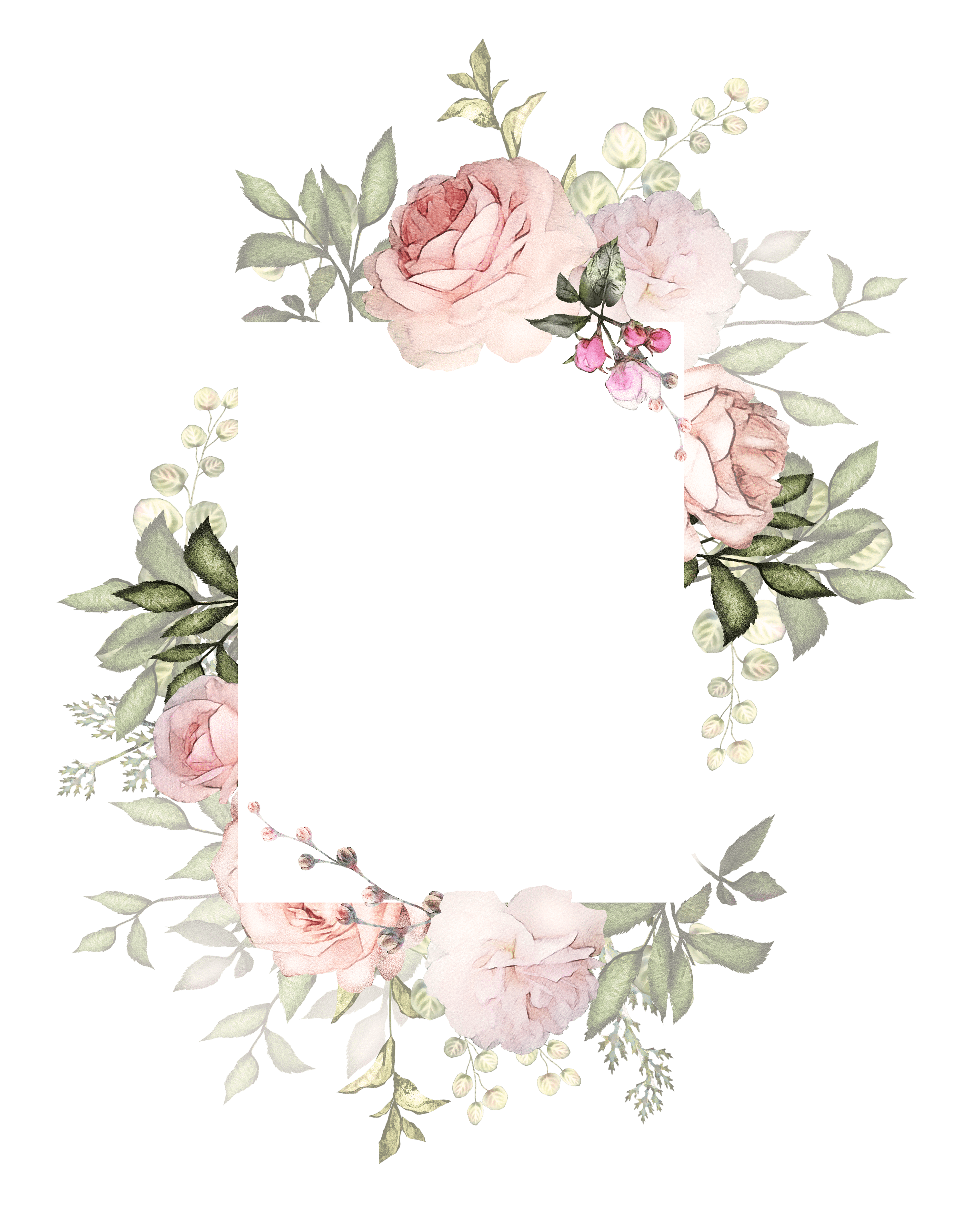 Flower Frame Wallpapers Top Free Flower Frame Backgrounds
