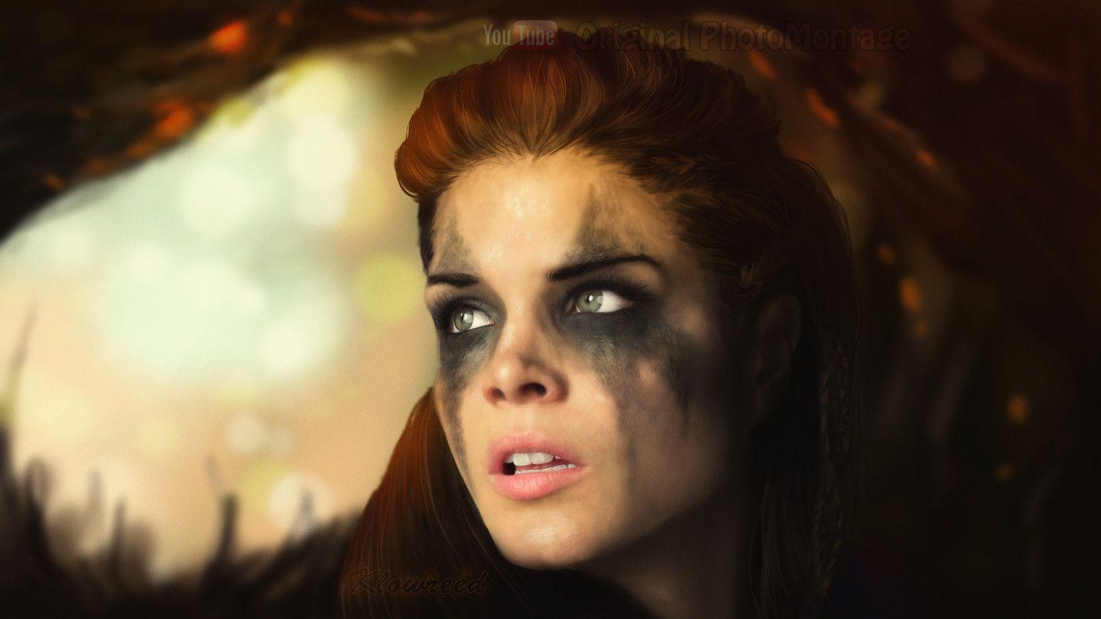1600x900 The 100 Octavia Blake. Digital drawing, Klowreed