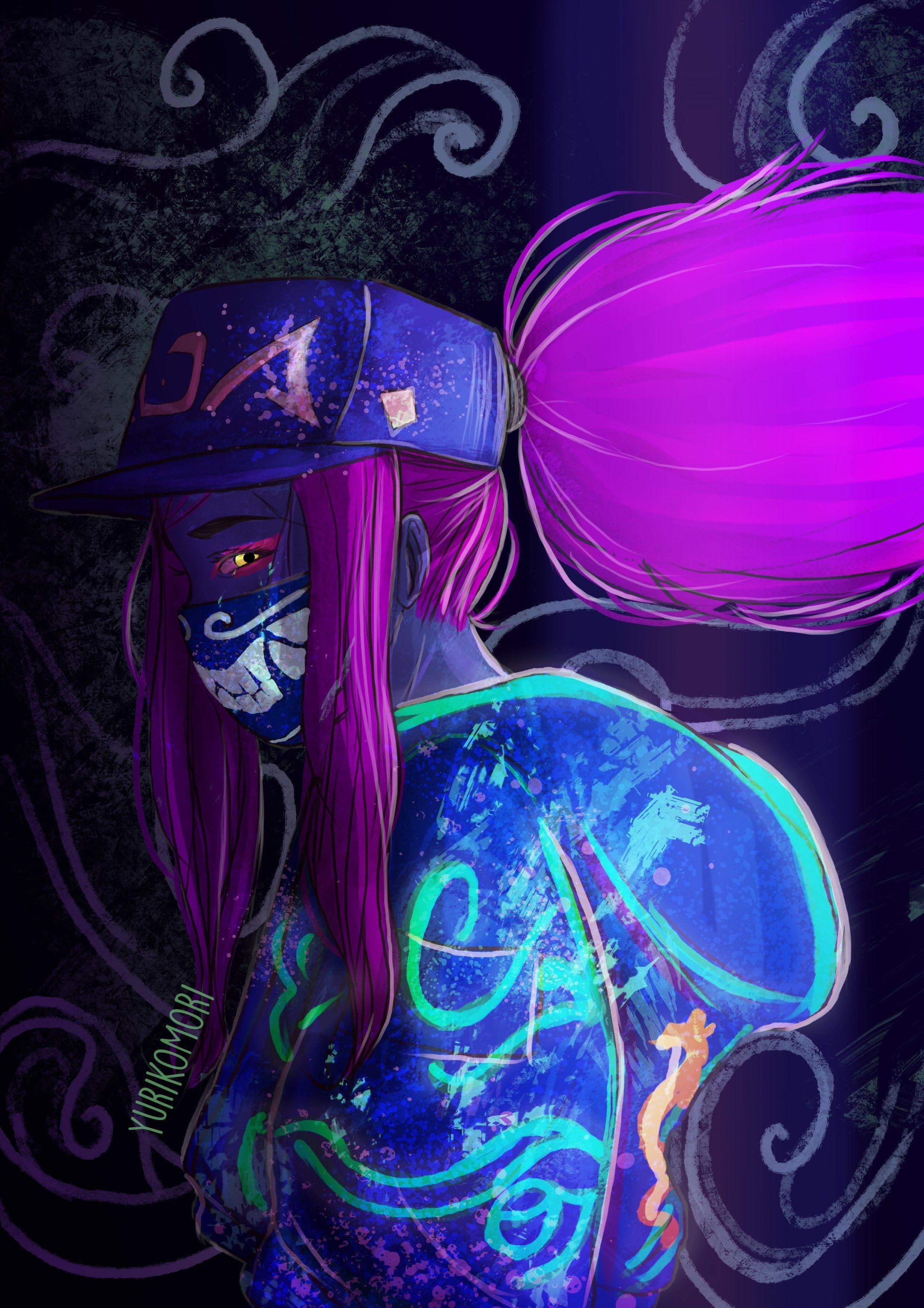 2480x3508 KDA Wallpaper