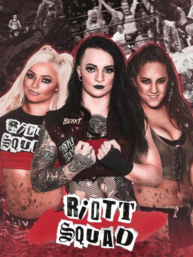 768x1024 Free download Riott Squad Liv Morgan Ruby Riot Sarah Logan 0 WWE