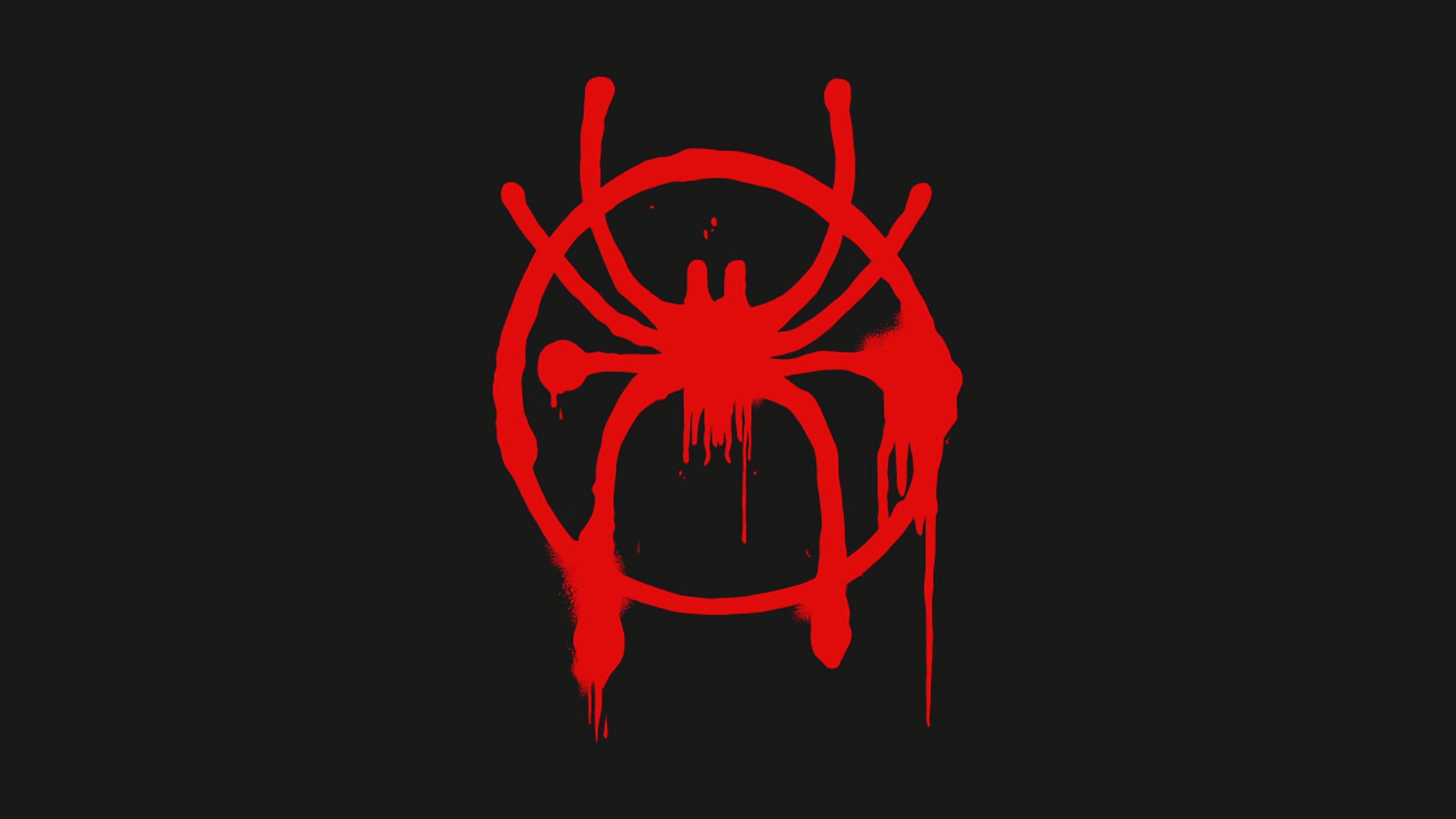 3840x2160 Spiderman Symbol Wallpaper