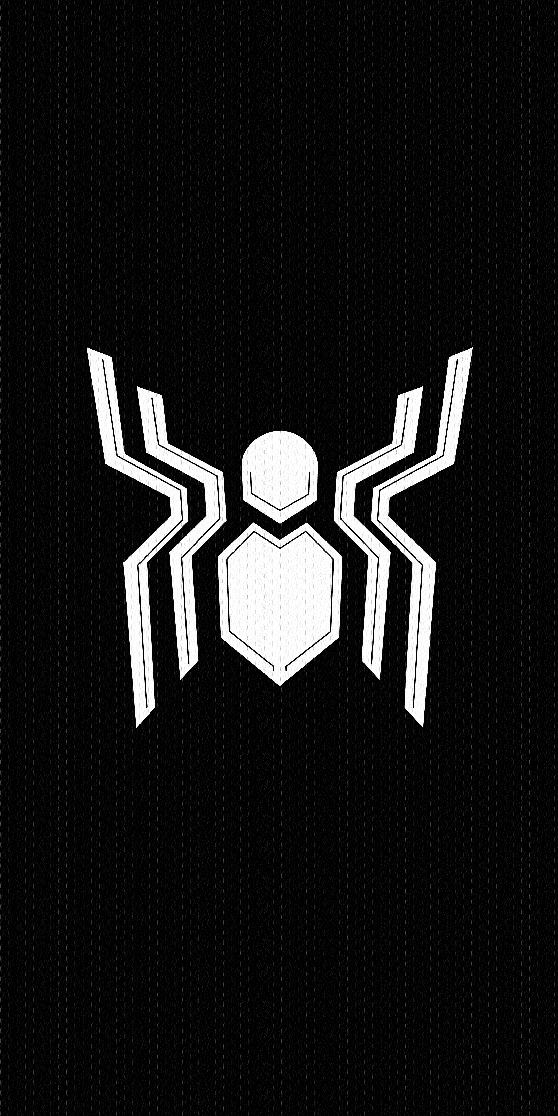 2160x4320 Spiderman Wallpaper Logo