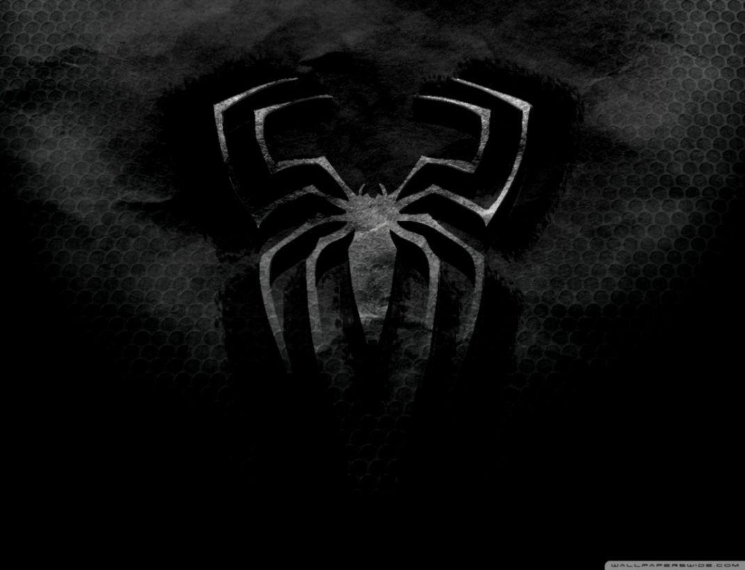 1071x820 Spiderman Logo Wallpaper 4k iPhone