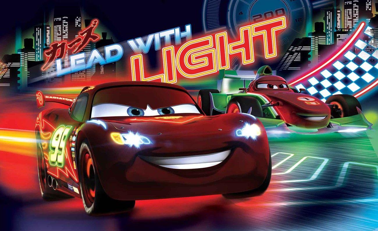 1300x794 Disney Cars Lightning McQueen Bernoulli Wall Paper Mural. Buy at