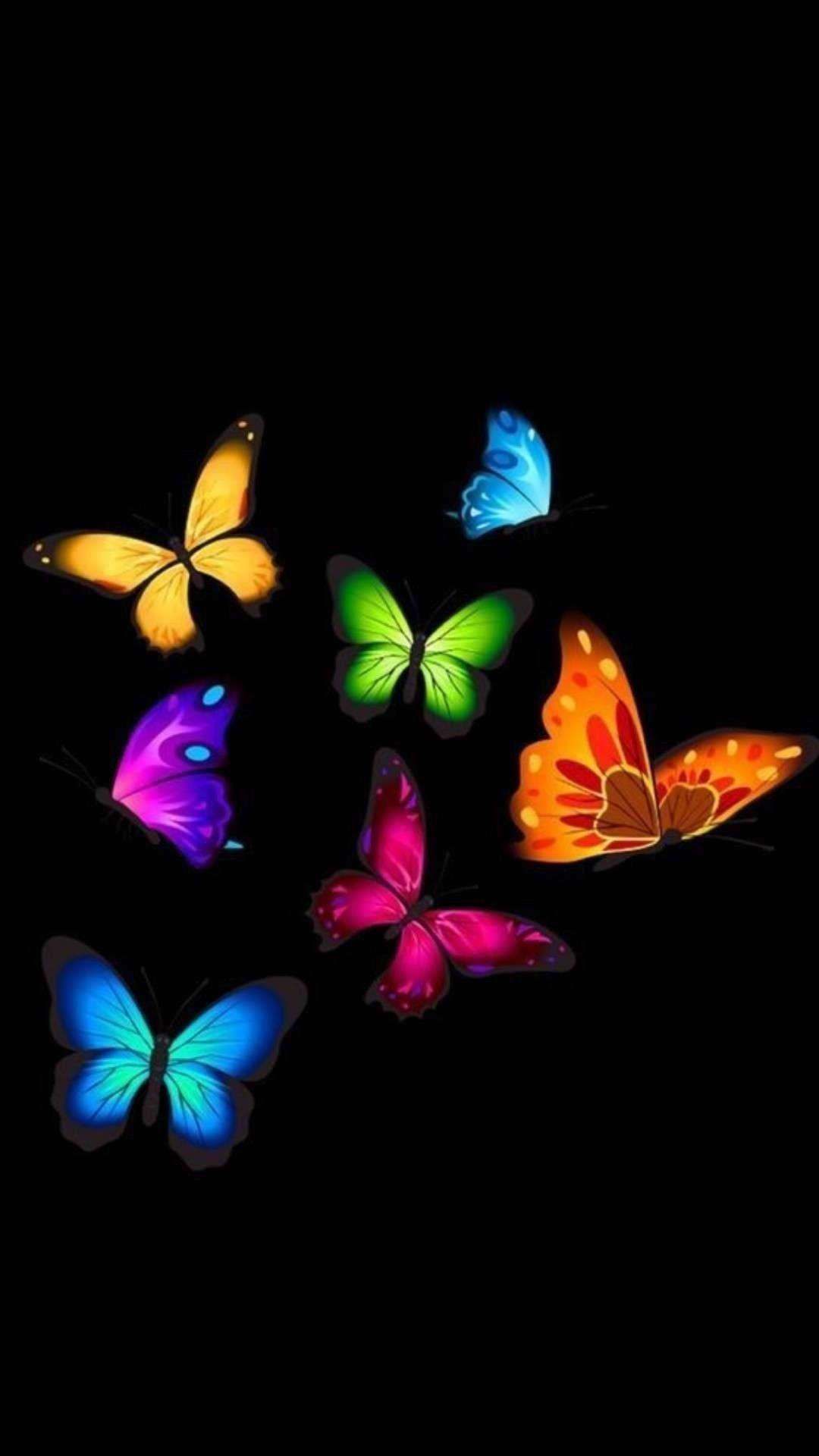 1080x1920 Butterfly Wallpaper Art