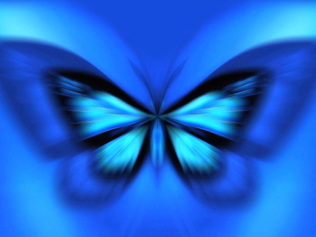 1024x768 Free download Tag Blue Butterfly Art Wallpaper Background