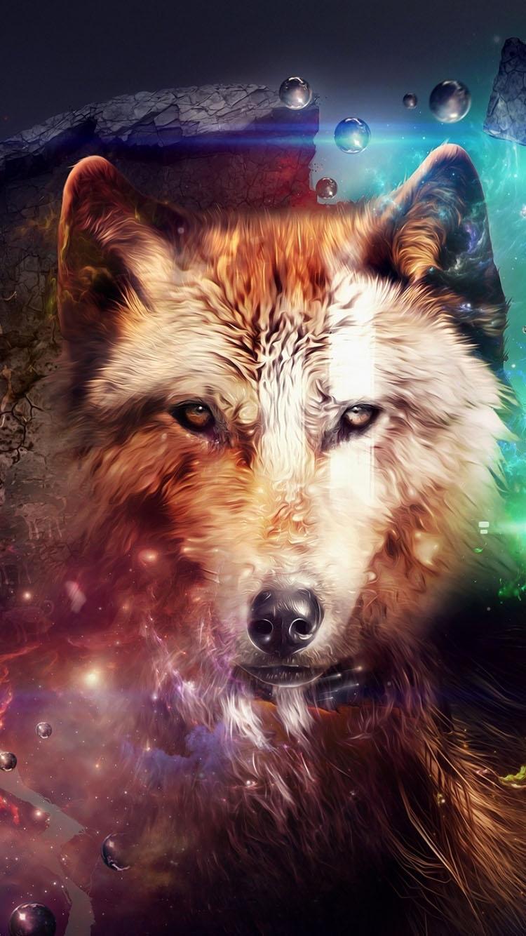 750x1334 Wolf Wallpaper (4K Ultra HD) for Android