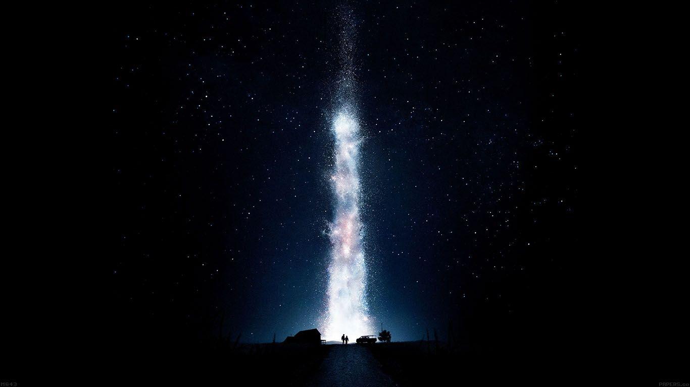 1366x768 Interstellar Space Night Stars Fire Best. Astronomie, Cinéma