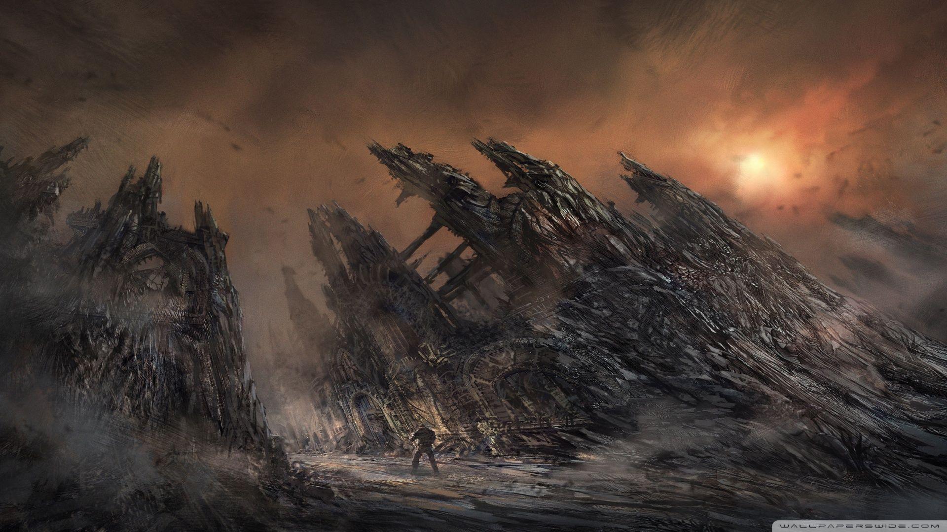 1920x1080 Gears Of War 3 Concept Art Ultra HD Desktop Background Wallpaper for : Multi Display, Dual Monitor : Tablet