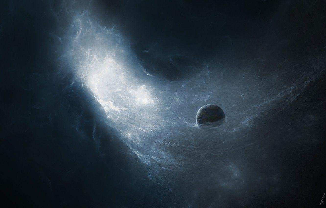 1332x850 Wallpaper space, planet, interstellar gas image for desktop