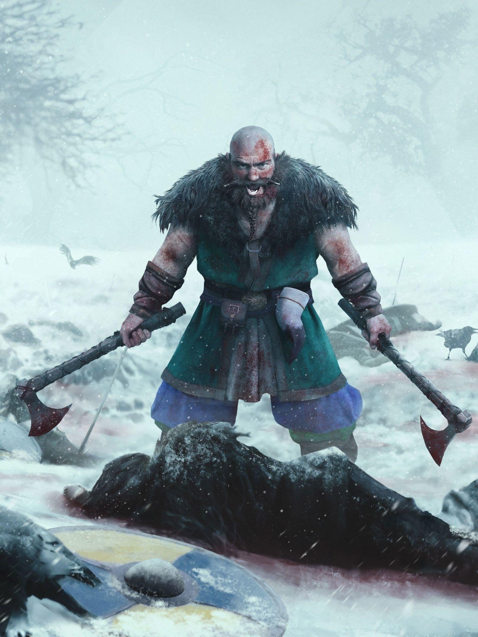 1620x2160 Fantasy Viking (1620x2160) Wallpaper