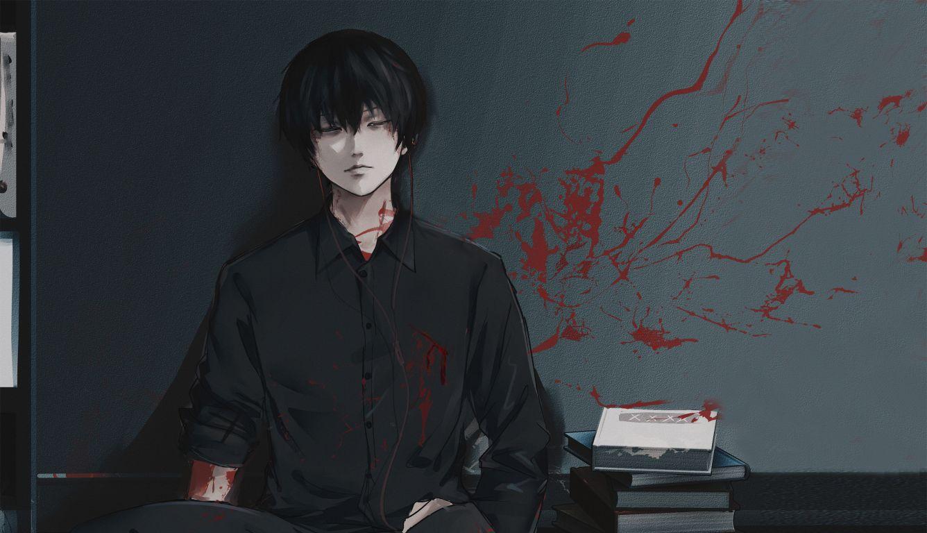1336x768 Ken Kaneki From Tokyo Ghoul HD Laptop Wallpaper, HD Anime
