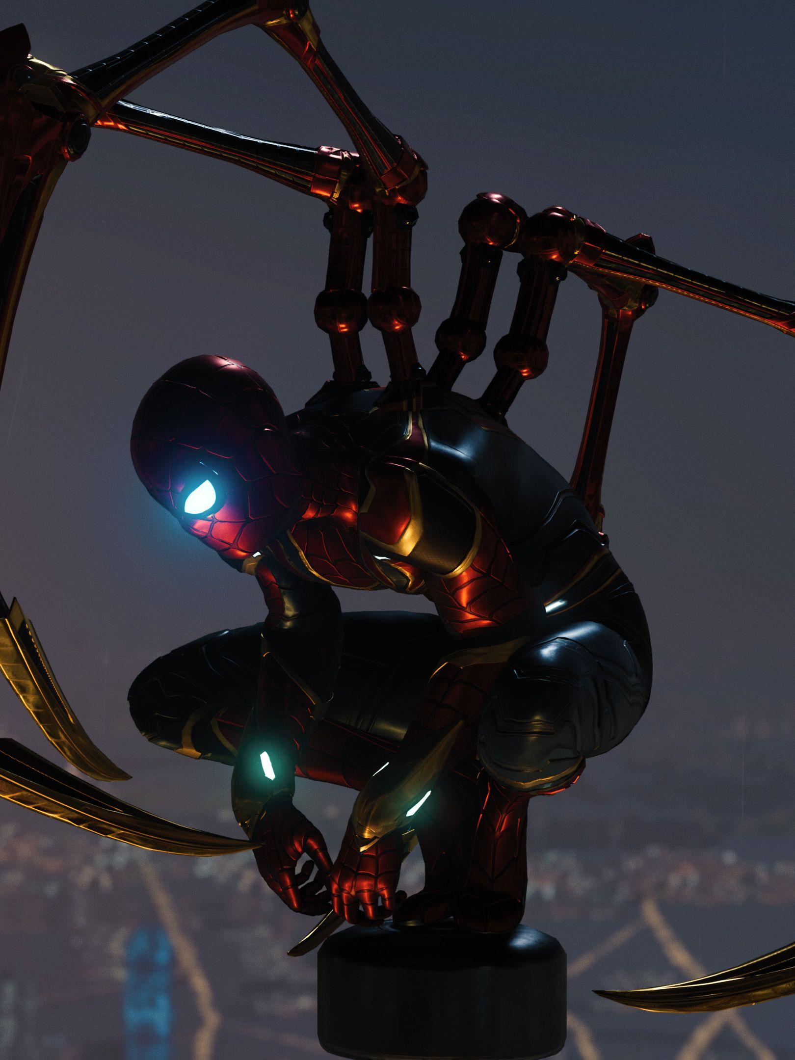1620x2160 Video Game Spider Man (PS4) (1620x2160) Wallpaper