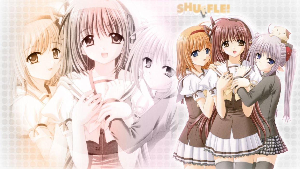 1244x700 Anime girl beautiful lovely happy girls beauty wallpaper