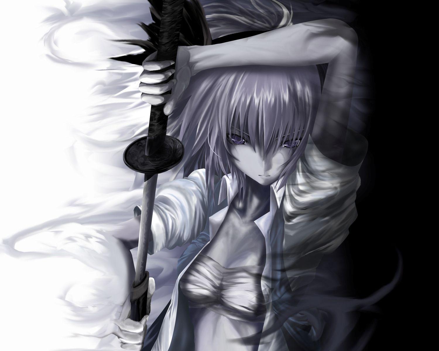 1500x1200 Download Touhou Samurai Wallpaper 1500x1200