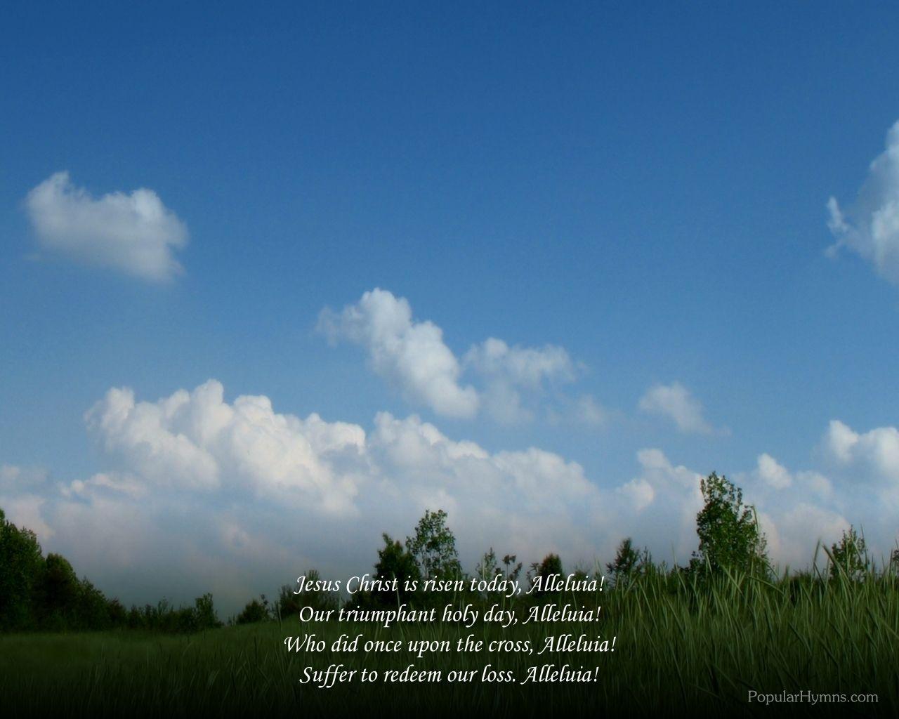 1280x1024 Christ The Lord Is Risen Today