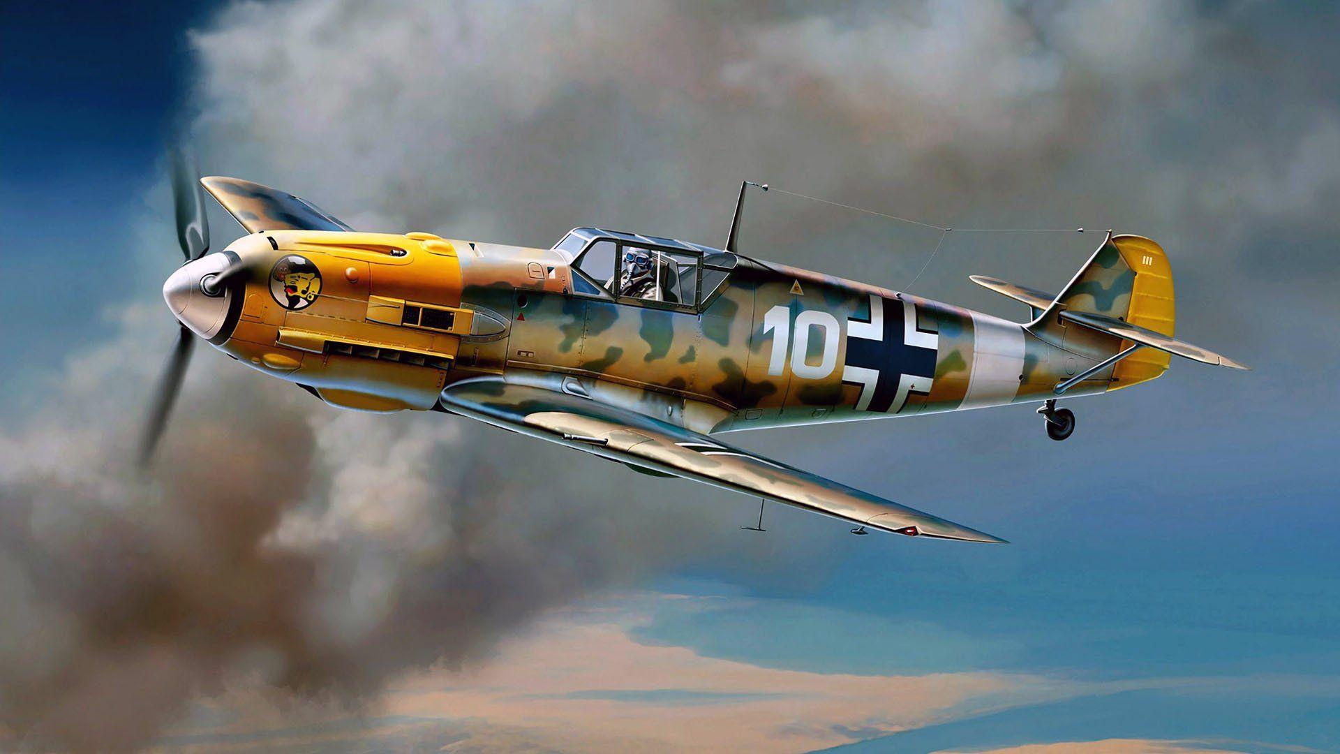 1920x1080 Messerschmitt Bf 109 HD Wallpaper and Background Image