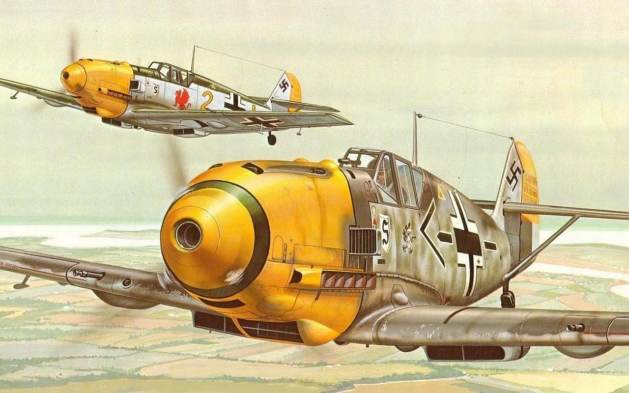 1280x800 Messerschmitt Bf 109 wallpaper HD for desktop background