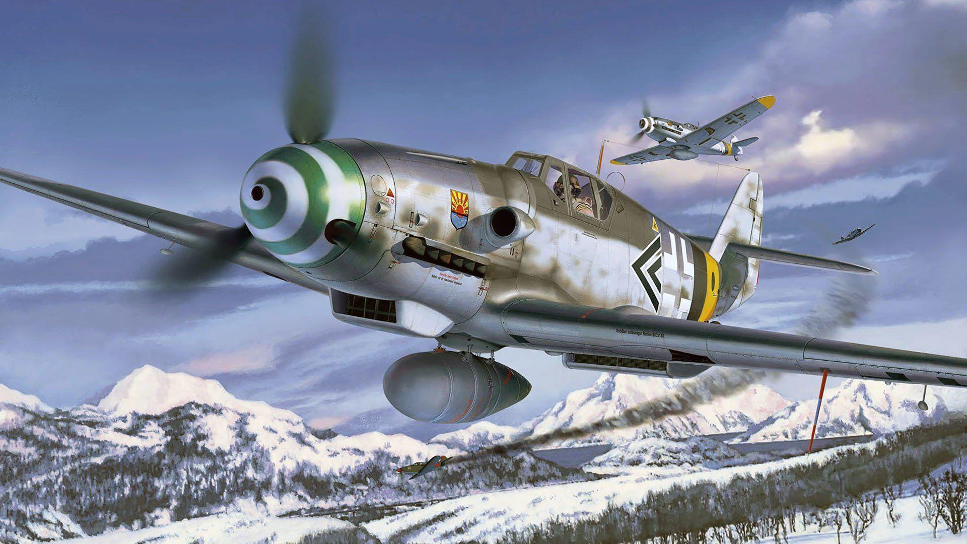 1920x1080 Messerschmitt Bf 109 HD Wallpaper. Background Imagex1080