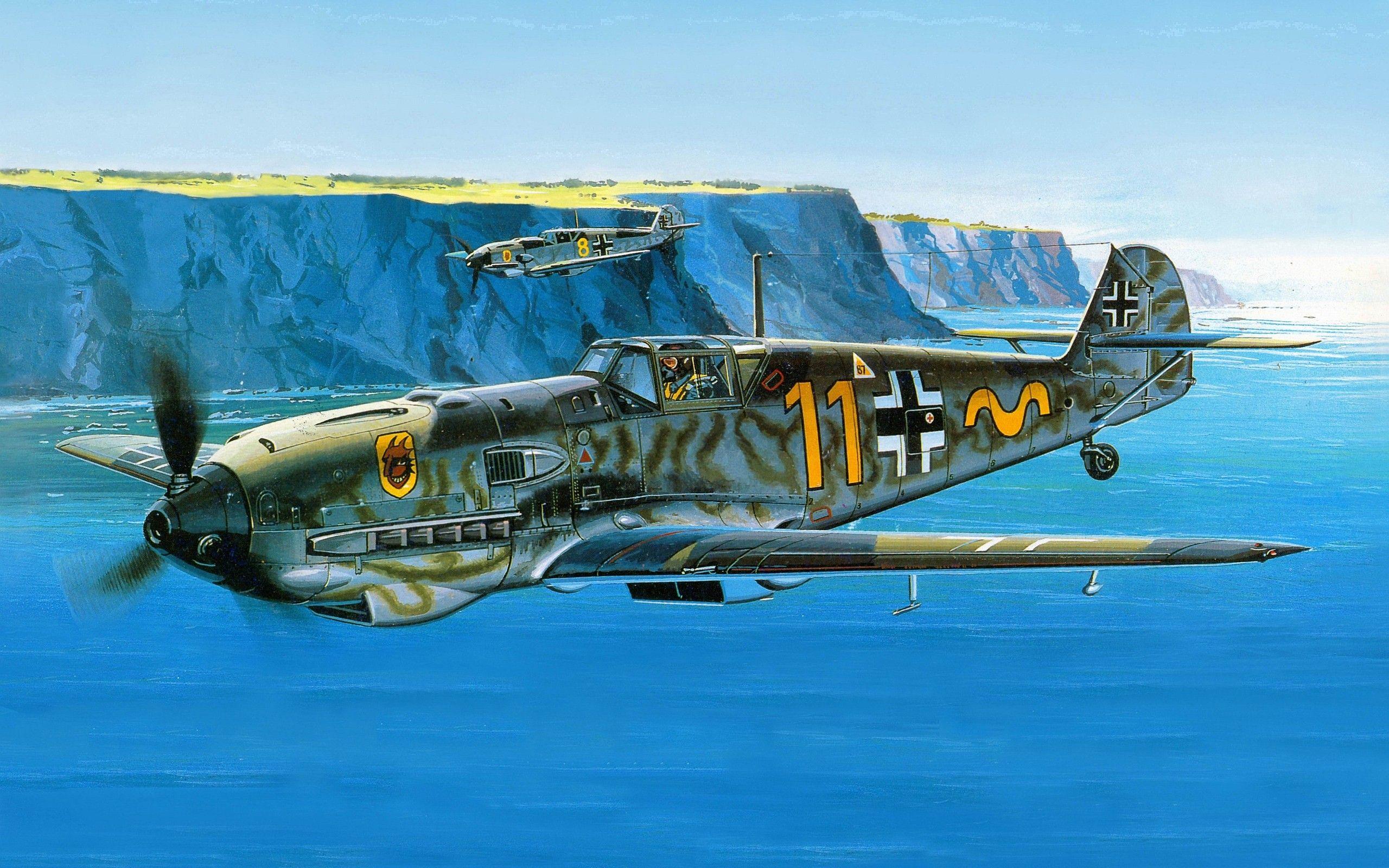 2560x1600 Messerschmitt, Messerschmitt Bf Luftwaffe, Aircraft, Military
