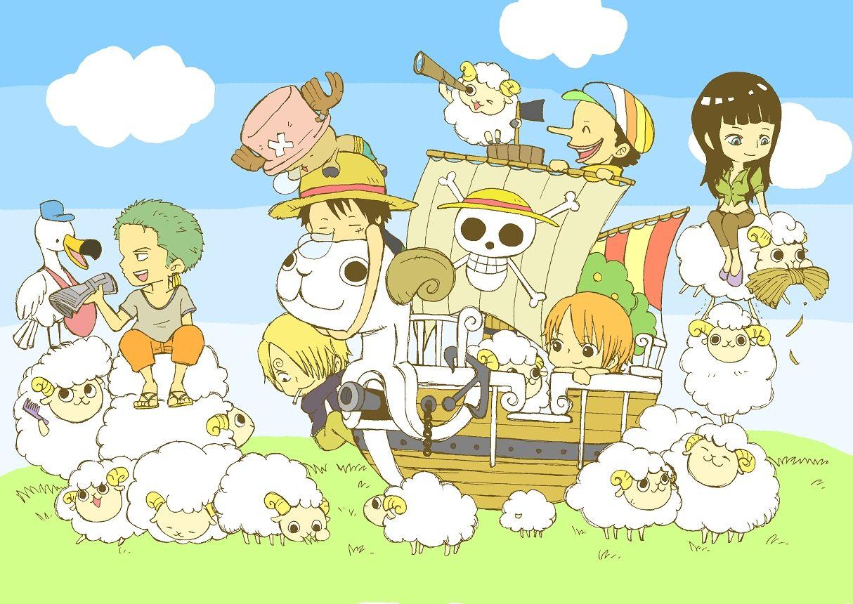 Download One Piece Going Merry Wallpaper Gallery, [alt_image]  Boneco de one  piece, Figura de uma peça, Artesanato de anime