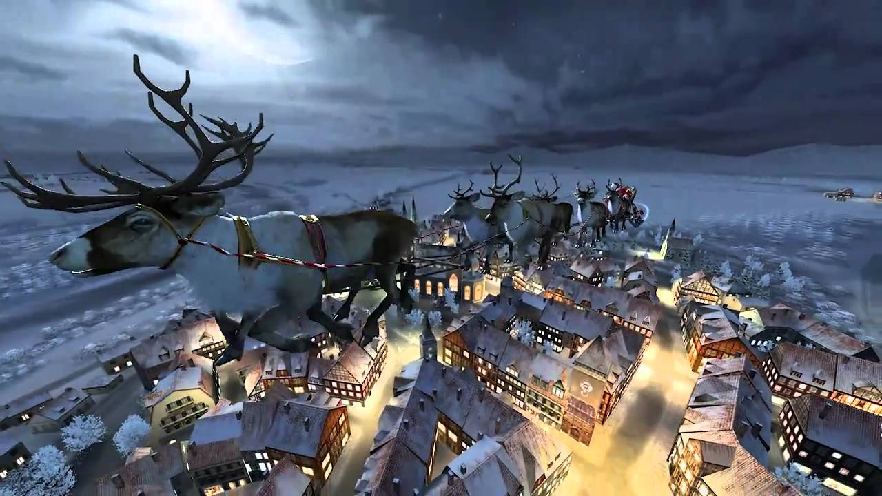1280x720 Santa Claus 3D Live Wallpaper and Screensaver