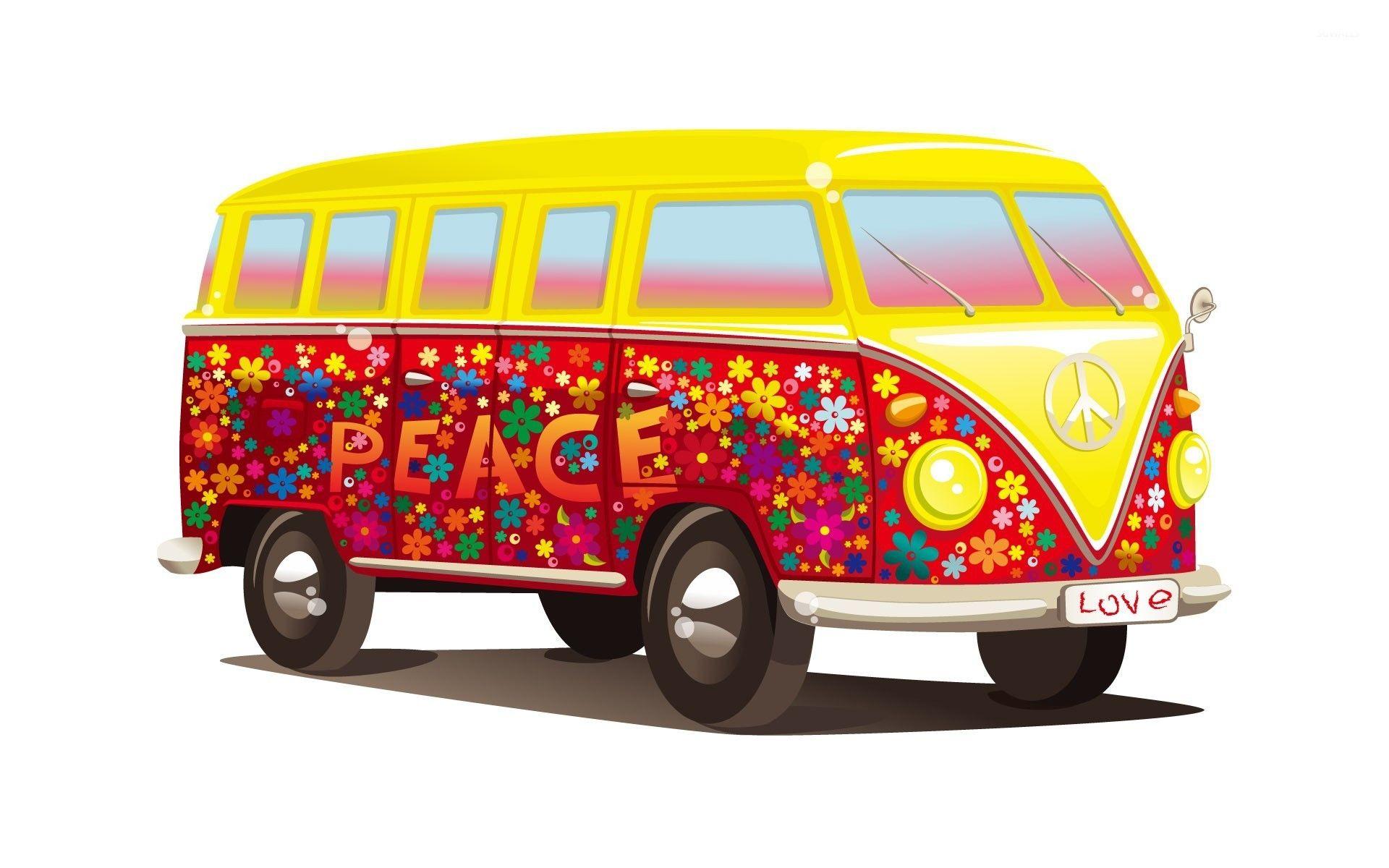 1920x1200 Hippie Volkswagen bus wallpaper wallpaper