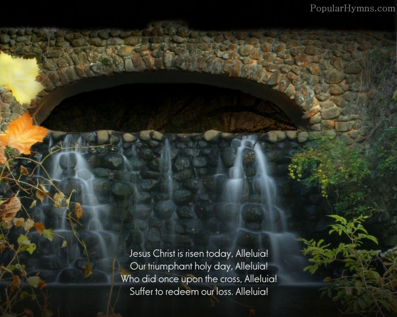 1280x1024 Christ The Lord Is Risen Today
