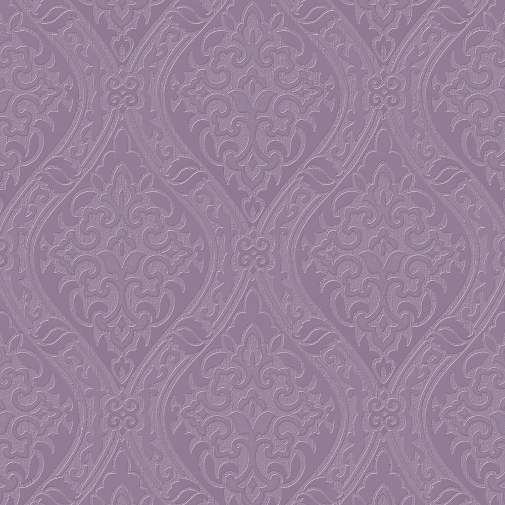 1000x1000 Graham & Brown Purple Savannah Wallpaper 20 843 Home Depot