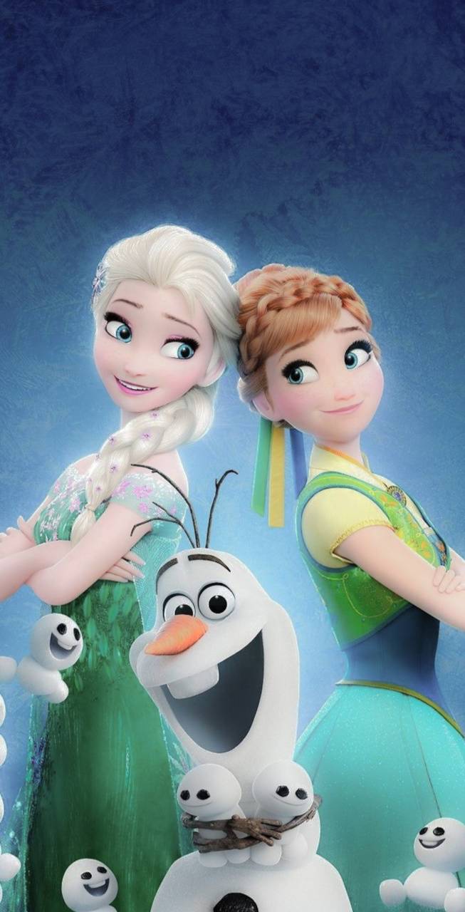 653x1280 Frozen fever wallpaper
