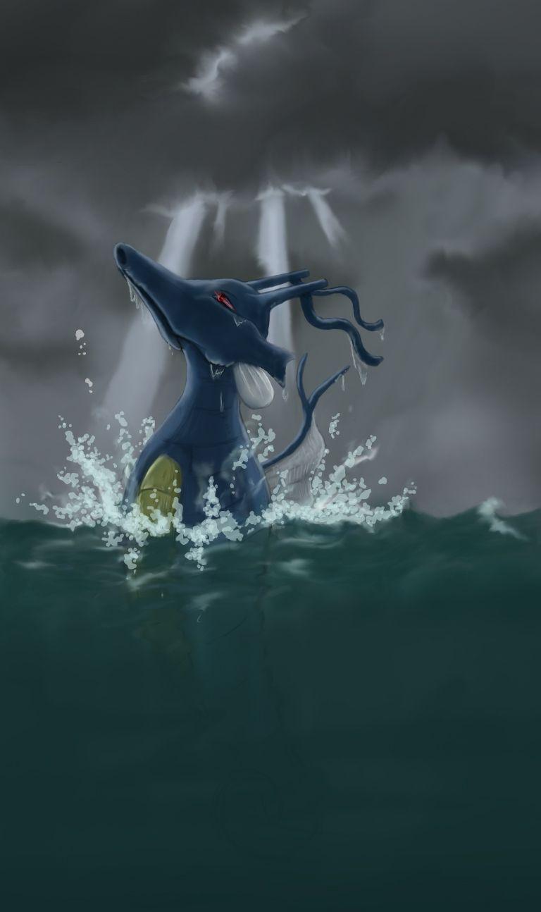 768x1294 Kingdra.I would love it if you were real. Gorgeous artwork