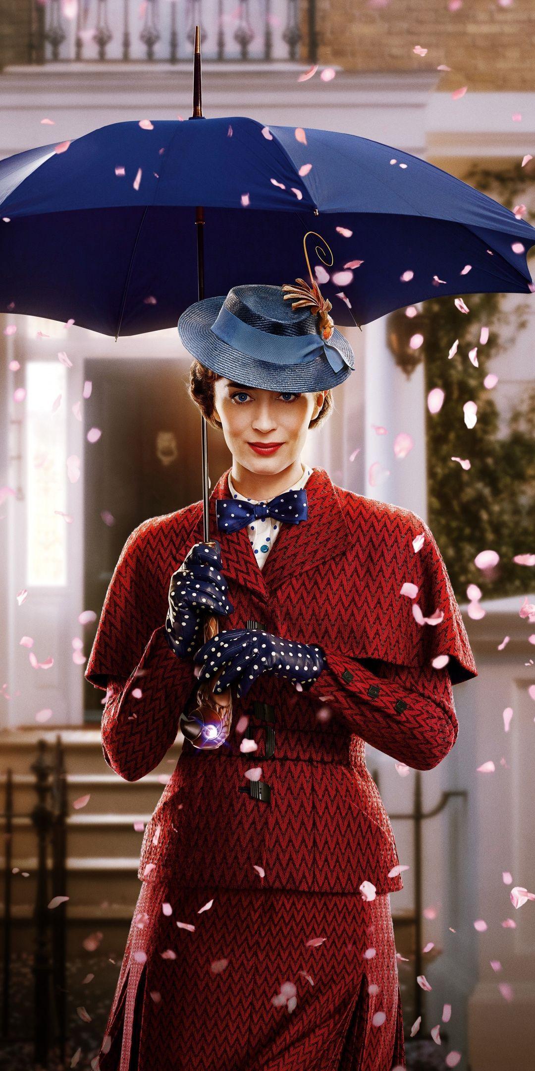 1080x2160 Mary Poppins Returns, Emily Blunt, 1080x2160 wallpaper. Mary