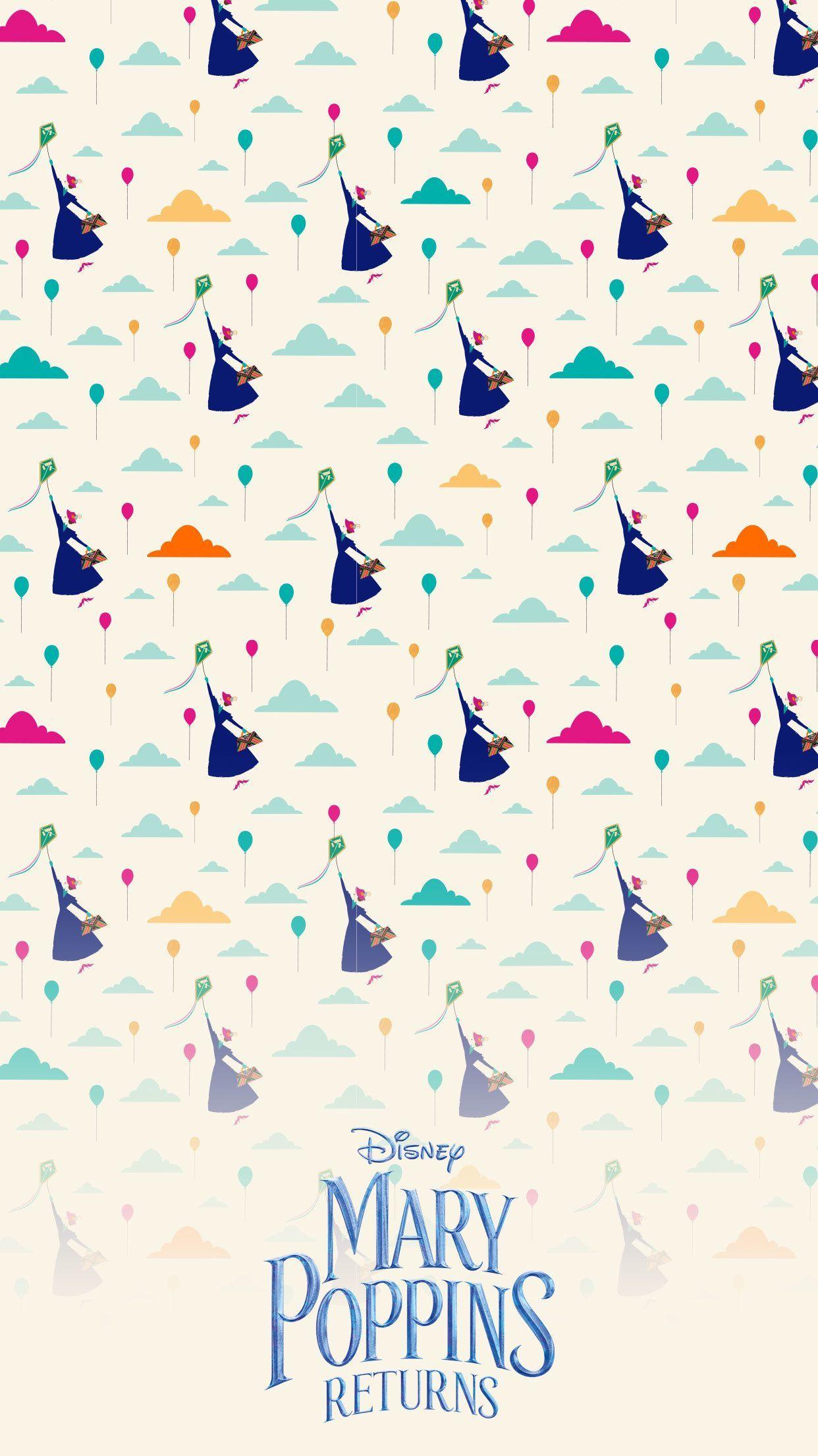 1242x2209 Mary Poppins Wallpaper