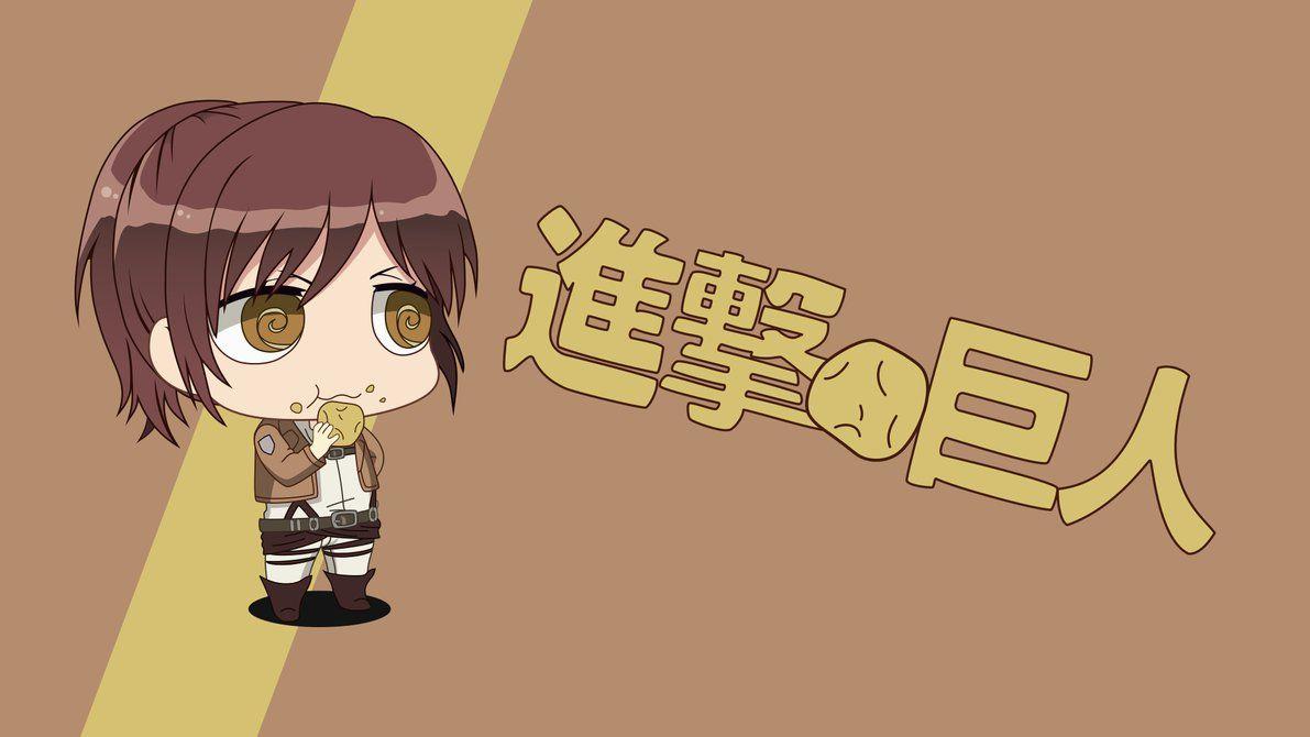 1191x670 Shingeki No Potato Sasha Blouse Chibi Wallpaper By Zing 007