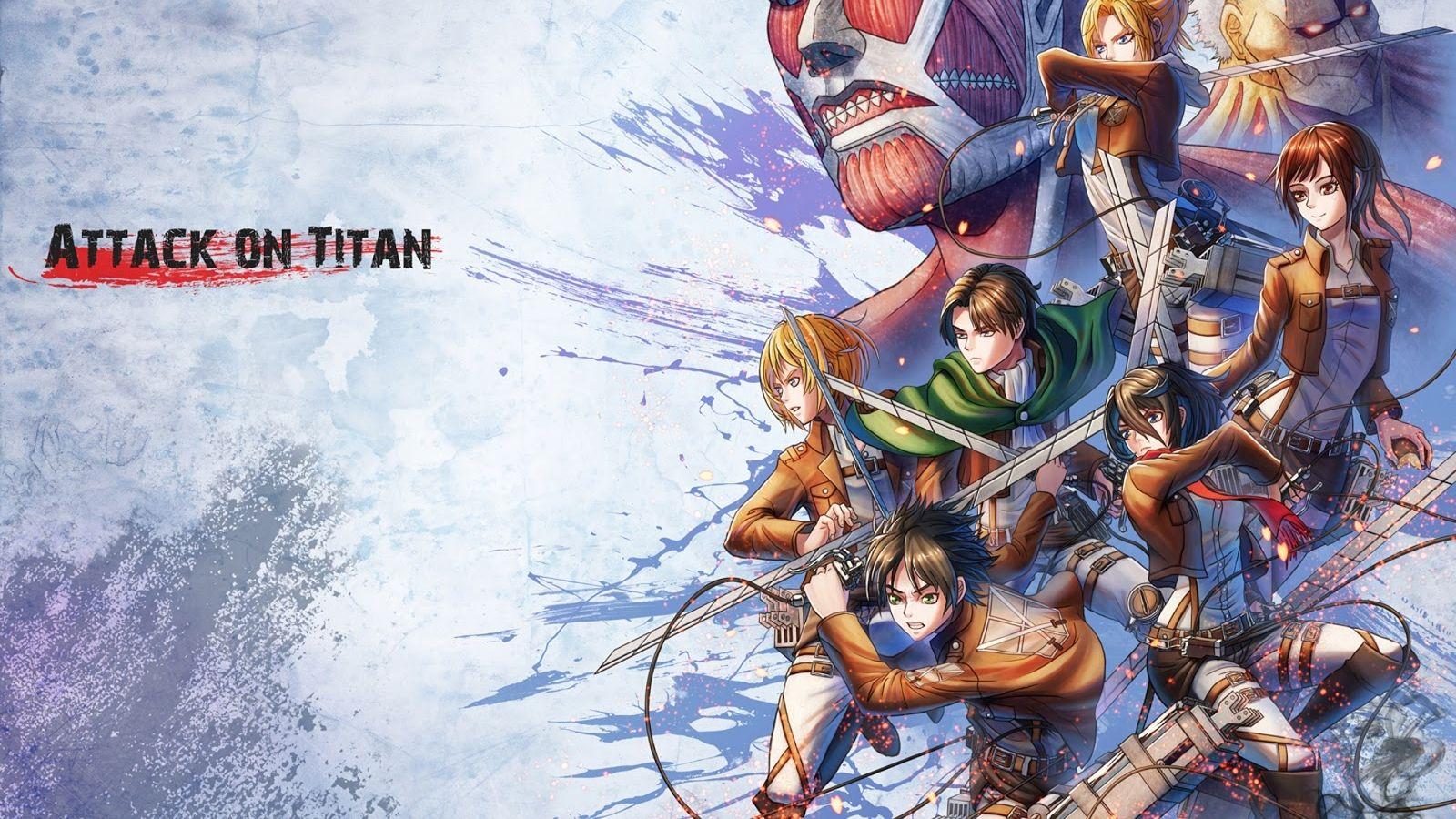 1600x900 Free download Titan Levi Annie Leonhardt Sasha Braus Armin Arlert