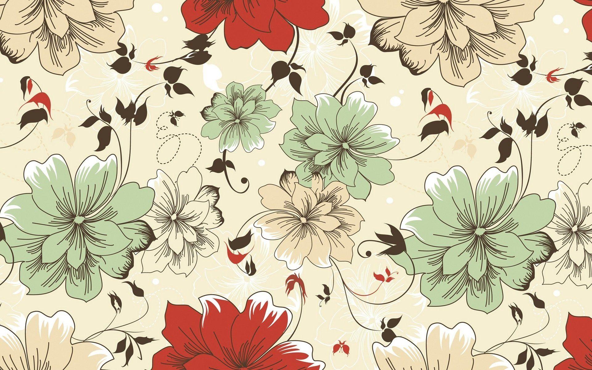 Floral Art Wallpapers Top Free Floral Art Backgrounds WallpaperAccess