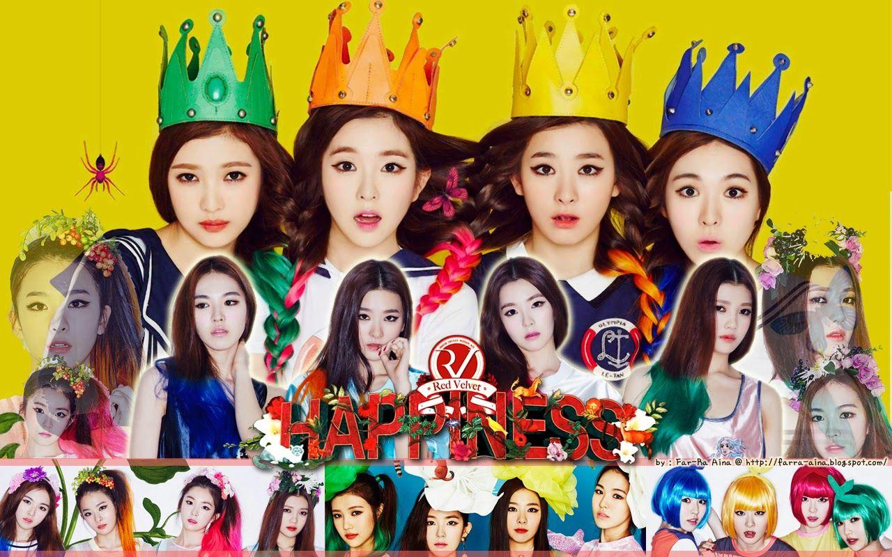 1280x800 Free download pop lover ^^ RED VELVET Happiness WALLPAPER