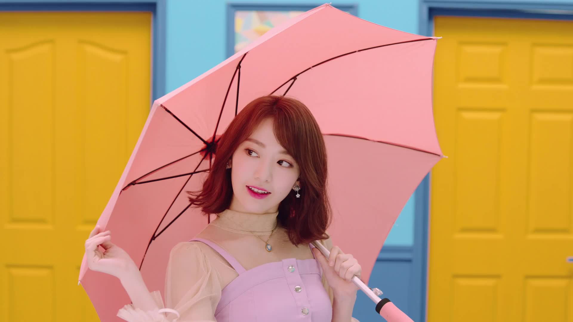 1920x1080 Izone What Iz Your Color Sakura GIF by Kuro. 구로카미