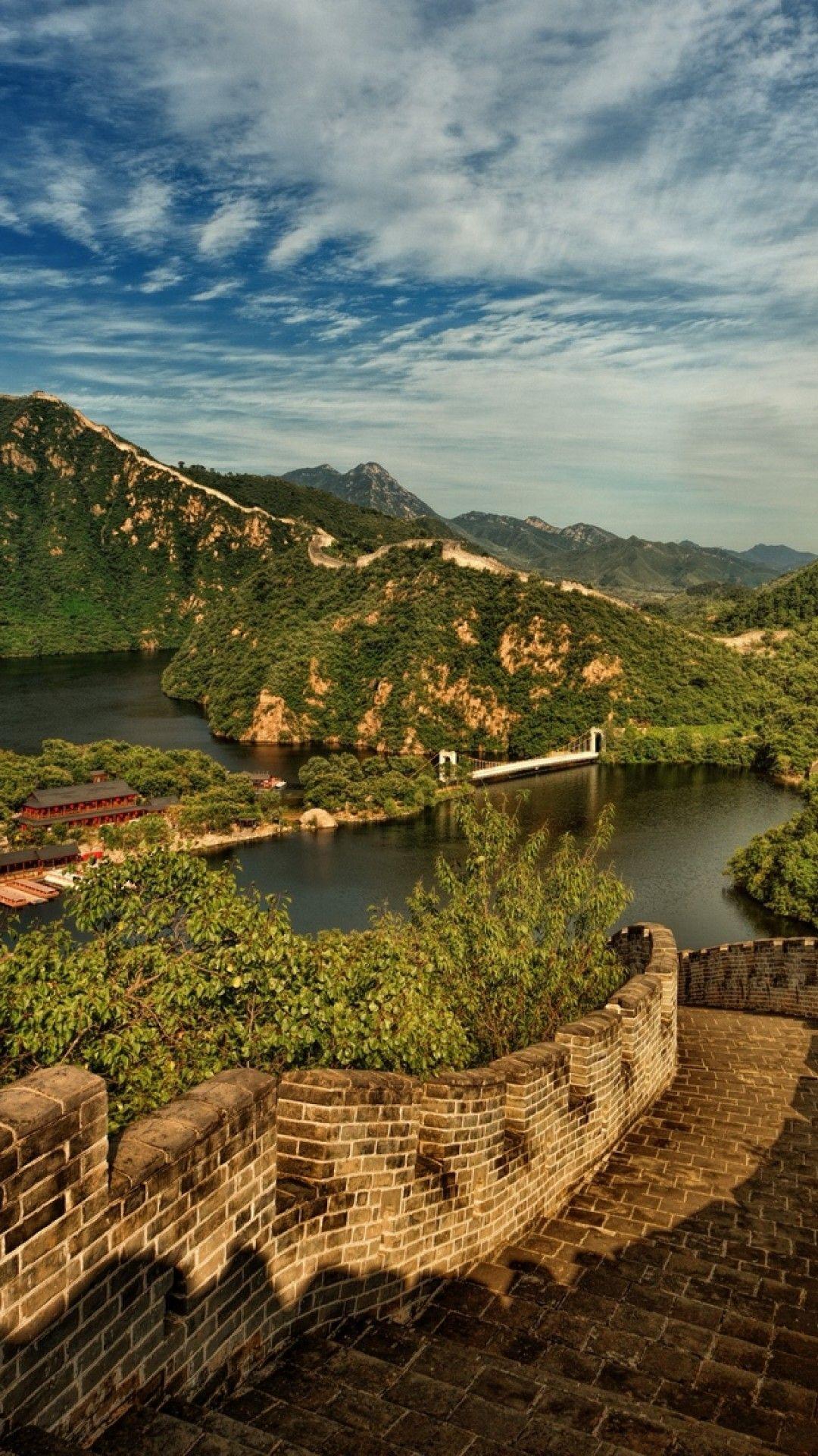 1080x1920 Great wall of China HD Wallpaper iPhone 6 / 6S Plus Wallpaper