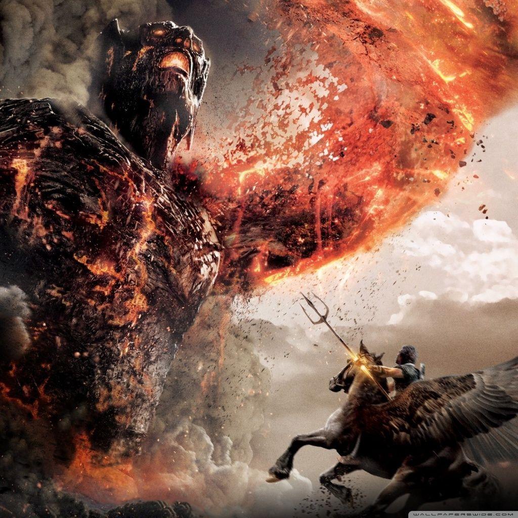 1024x1024 Wrath of the Titans (2012) Ultra HD Desktop Background Wallpaper for 4K UHD TV : Tablet
