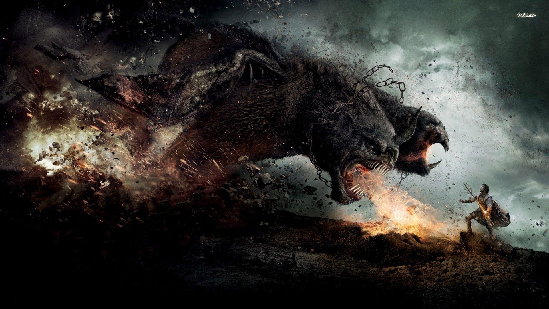 New 'Wrath of the Titans' still and character wallpaper of