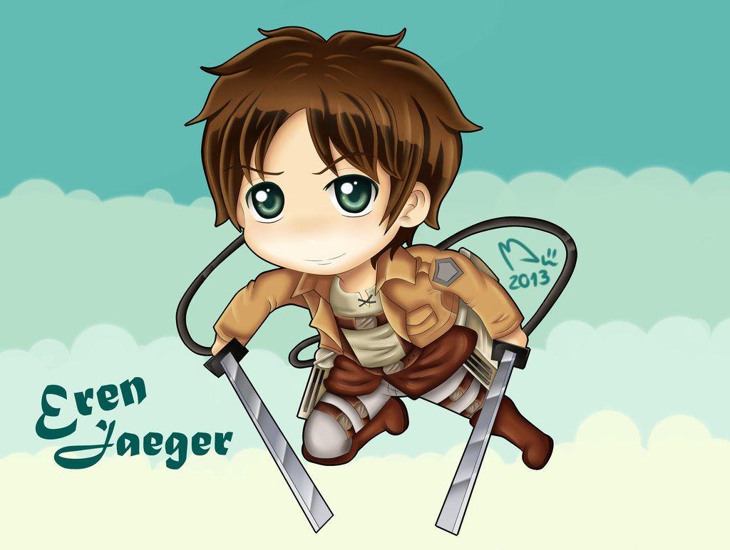 1024x772 Shingeki no Kyojin: Eren Jaeger Chibi