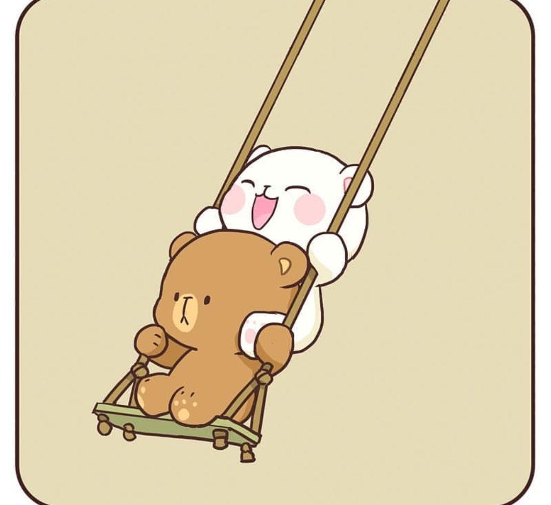 Milk and Mocha Bears Kawaii Ultra HD Desktop Background Wallpaper