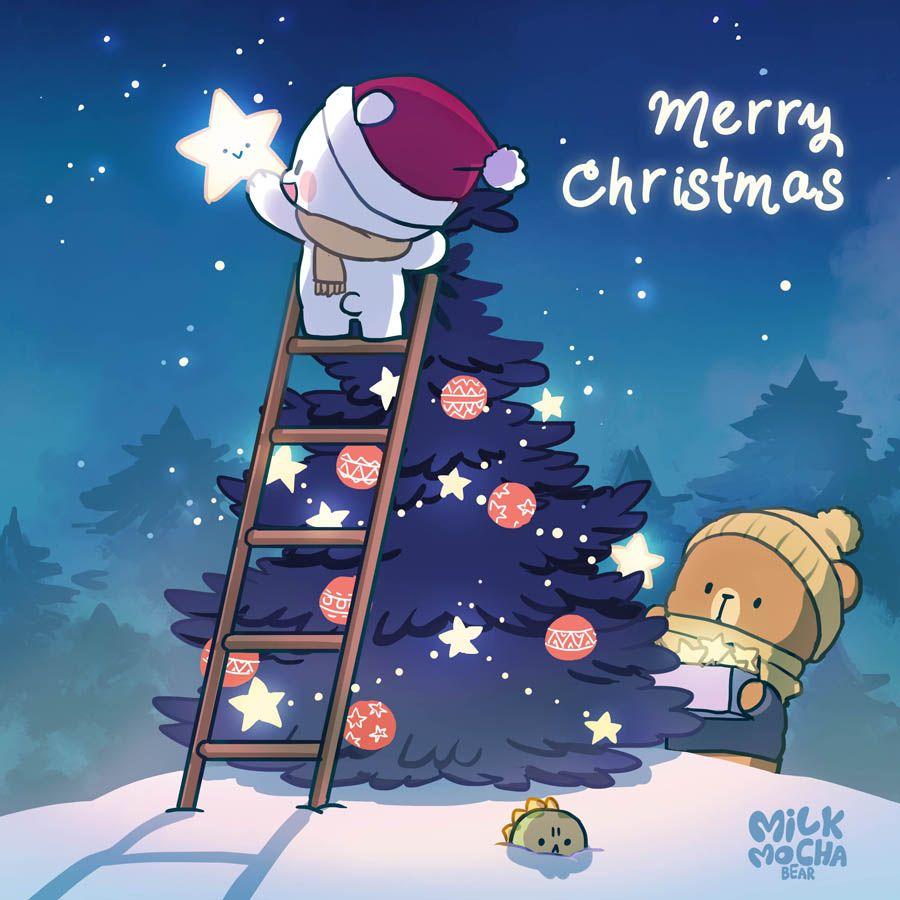 900x900 Milk & Mocha you a Merry Christmas 2019 guys