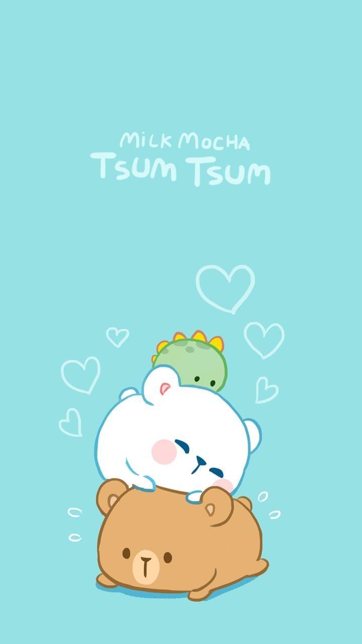 720x1280 Wallpaper. Cute cartoon wallpaper, Cute bear drawings, Cute drawings
